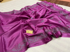 Tussar Silk cutwork saree