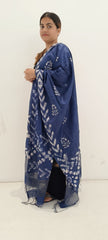 Soft silk batik dupatta