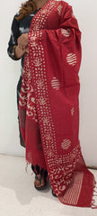 Soft silk batik print