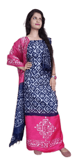Linen print suit silkzon.in