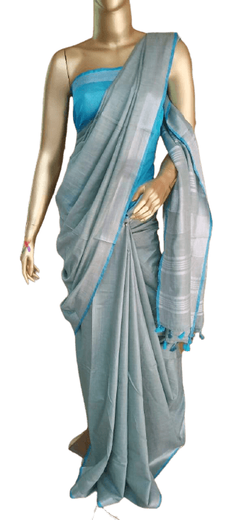 Khadi cotton saree silkzon.in