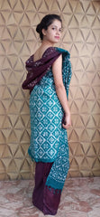Linen print suit silkzon.in