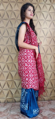 Linen print suit silkzon.in