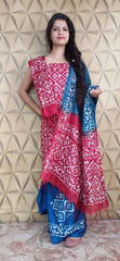 Linen print suit silkzon.in