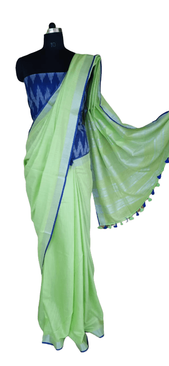 Khadi cotton saree