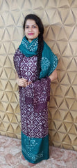 Linen print suit silkzon.in