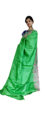 Tussar Silk Hand Cutwork Saree SILK ZONE