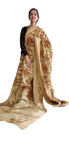 Organza Matka Silk Saree