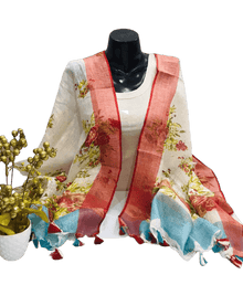 Linen digitalprintdupatta