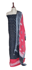 New Trendy Linen Print Suit SILK ZONE