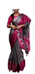 Linen saree SILK ZONE
