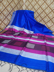 Tussar dupion silk saree SILK ZONE