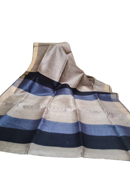 Tussar dupion silk Saree SILK ZONE