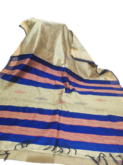 Tussar dupion silk saree SILK ZONE
