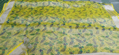 Tissue linen printed saree SILK ZONE