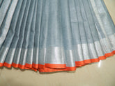 Khadi Linen Slub Saree INDIA SILK P.W.C.S. LTD