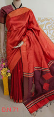 Tussar dupion silk saree SILK ZONE