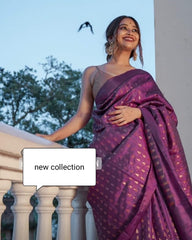 Tussar silk embroidery saree SILK ZONE