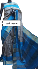 TUSSAR SILK PRINT SAREE