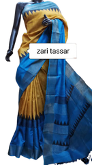 TUSSAR SILK PRINT SAREE