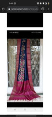 TUSSAR SILK PRINT SAREE