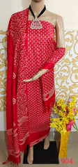 Soft silk hand print suit PTS
