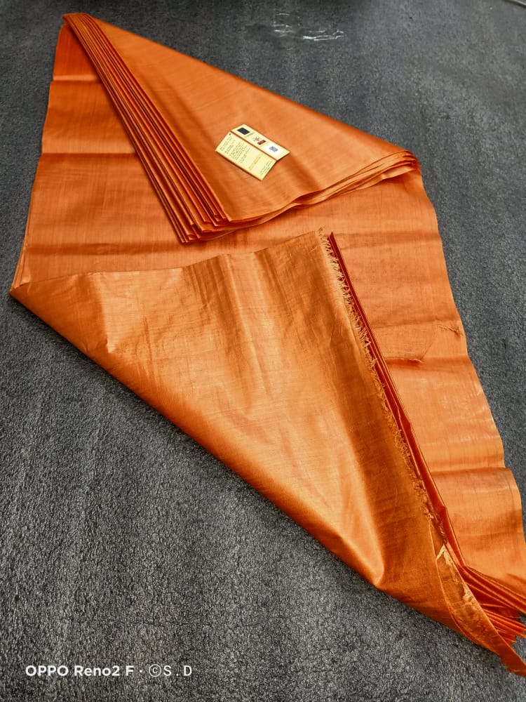 Pure tussar silk fabric SILK ZONE