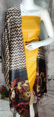 Pure tussar ghicha silk suit SILK ZONE