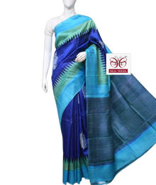 BISHNUPURI TUSSRE SILK SAREE