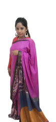 Modal Silk Hand Print Saree