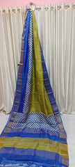 Tussar Handblock print saree
