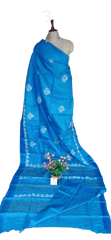 Pure Tussar Silk print saree