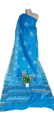 Pure Tussar Silk print saree