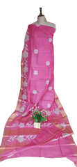 Pure Tussar Silk print saree