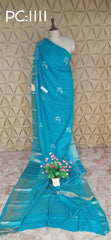 Pure Tussar Silk print saree