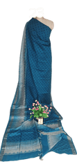 Pure Tussar Silk print saree