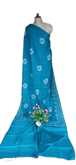 Pure Tussar Silk print saree