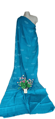 TUSSAR SILK PRINT SAREE