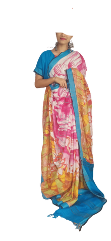 Citton Linen Saree