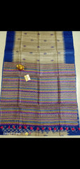 Tussar ghicha handloom silk saree SILK ZONE