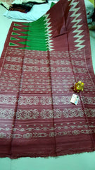 Tussr ghicha handloom silk saree SILK ZONE