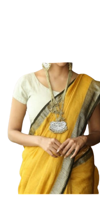 Pure Linen Saree