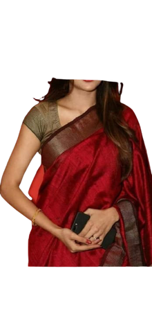 Pure Linen Saree