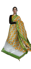 Organza Silk Linen Saree SILK ZONE