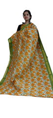 Organza Silk Linen Saree SILK ZONE
