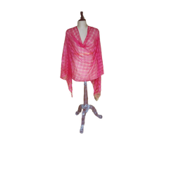 Organza jute dupatta M J HANDLOOMS