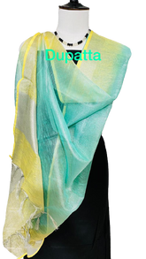 Tissue linen dupatta Express