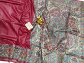 TUSSAR SILK PRINT SAREE