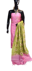 Tussar silk printed suit SILK ZONE