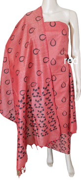 Cotton khadi madhubani suit SILK ZONE